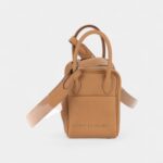 Hermès Mini Lindy Biscuit Clemence Palladium Hardware