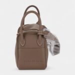 Hermès Mini Lindy Etoupe Clemence Gold Hardware