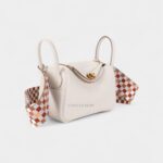 Hermès Mini Lindy Mushroom Clemence Gold Hardware
