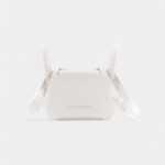 Hermès Mini Lindy New White Clemence Palladium Hardware