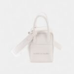 Hermès Mini Lindy New White Clemence Palladium Hardware