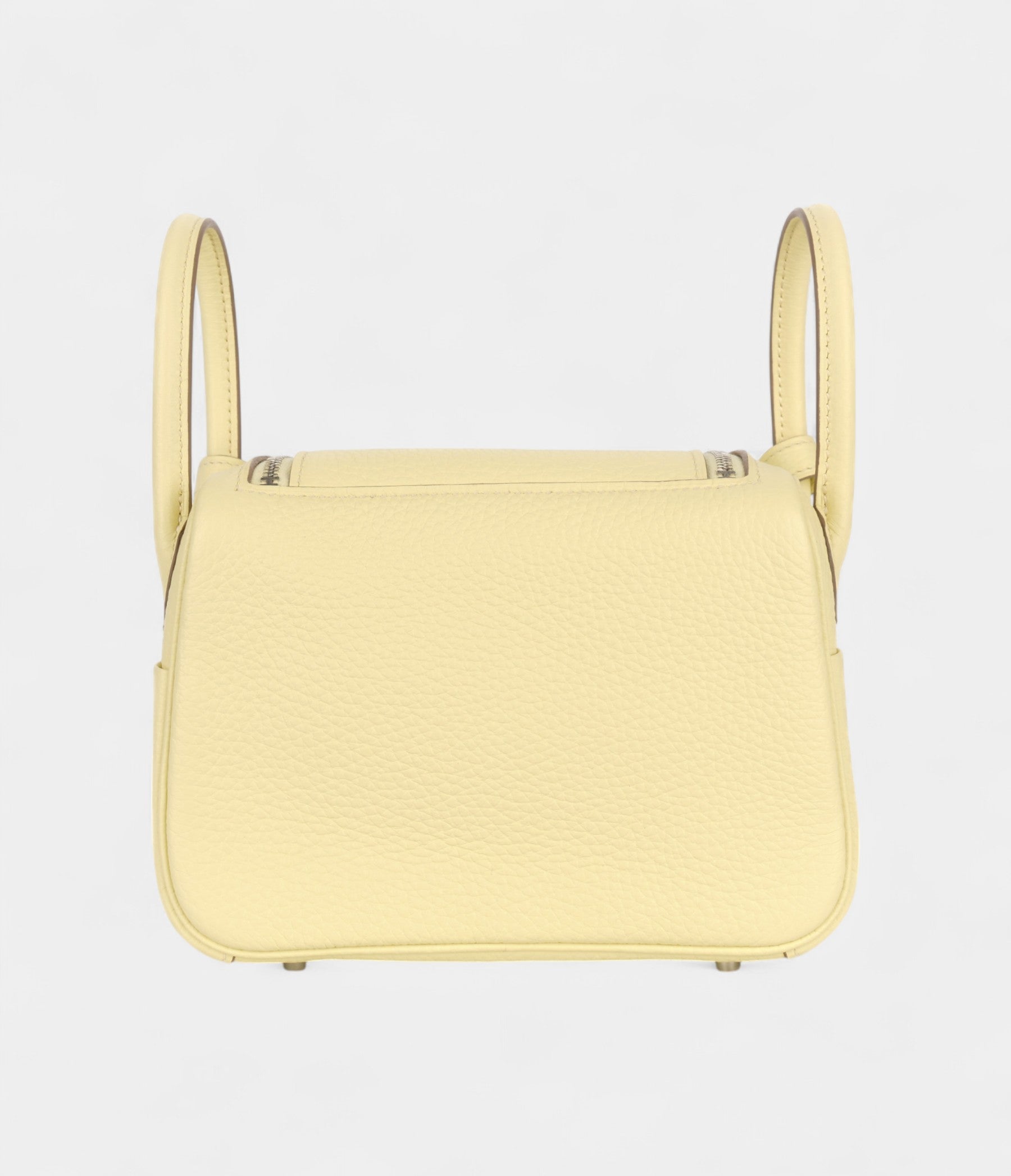 HermesMiniLindyVersoYellowMiltonPearlGreyClemencePalladiumHardware_3.jpg Hermès Mini Lindy Verso Yellow Milton Pearl Grey Clemence Palladium Hardware