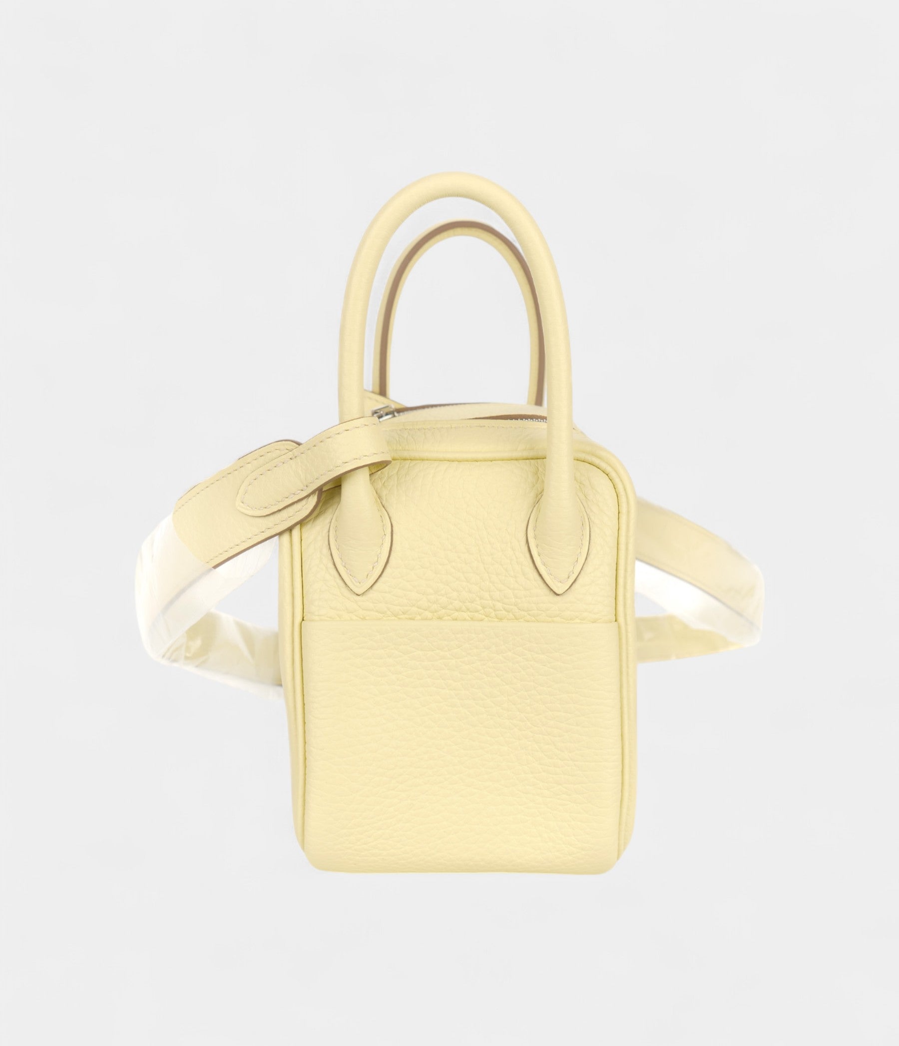 HermesMiniLindyVersoYellowMiltonPearlGreyClemencePalladiumHardware_4.jpg Hermès Mini Lindy Verso Yellow Milton Pearl Grey Clemence Palladium Hardware