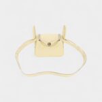 Hermès Mini Lindy Verso Yellow Milton Pearl Grey Clemence Palladium Hardware