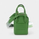 Hermès Mini Lindy Yucca Green Clemence Gold Hardware