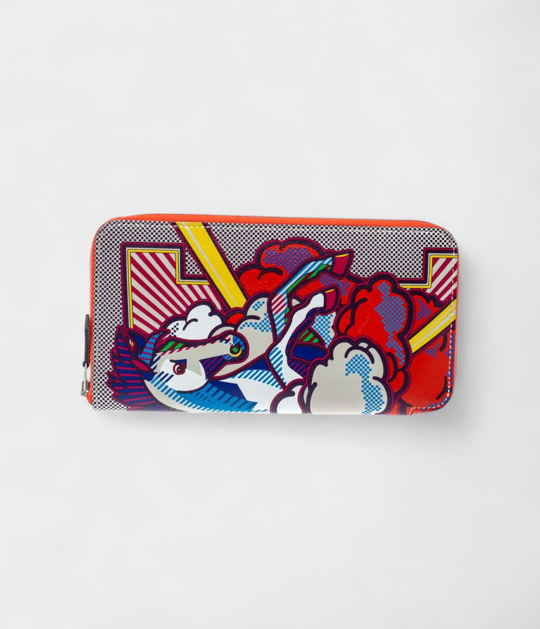 Hermès Multicolor Leather Pegasus Pop Azap Long Wallet