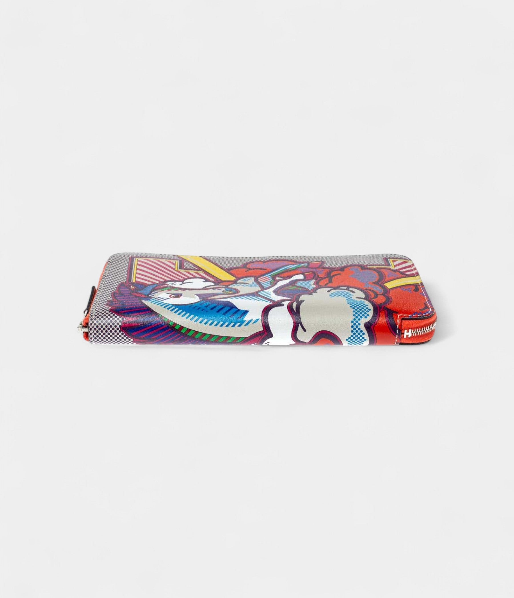 Hermès Multicolor Leather Pegasus Pop Azap Long Wallet