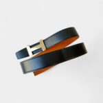 Hermès Multicolour H Leather Belt A Bold Fusion of Iconic Design and Artistic Flair
