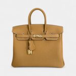 Hermès Natural Sable Togo Birkin 25 Gold Hardware
