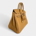Hermès Natural Sable Togo Birkin 25 Gold Hardware