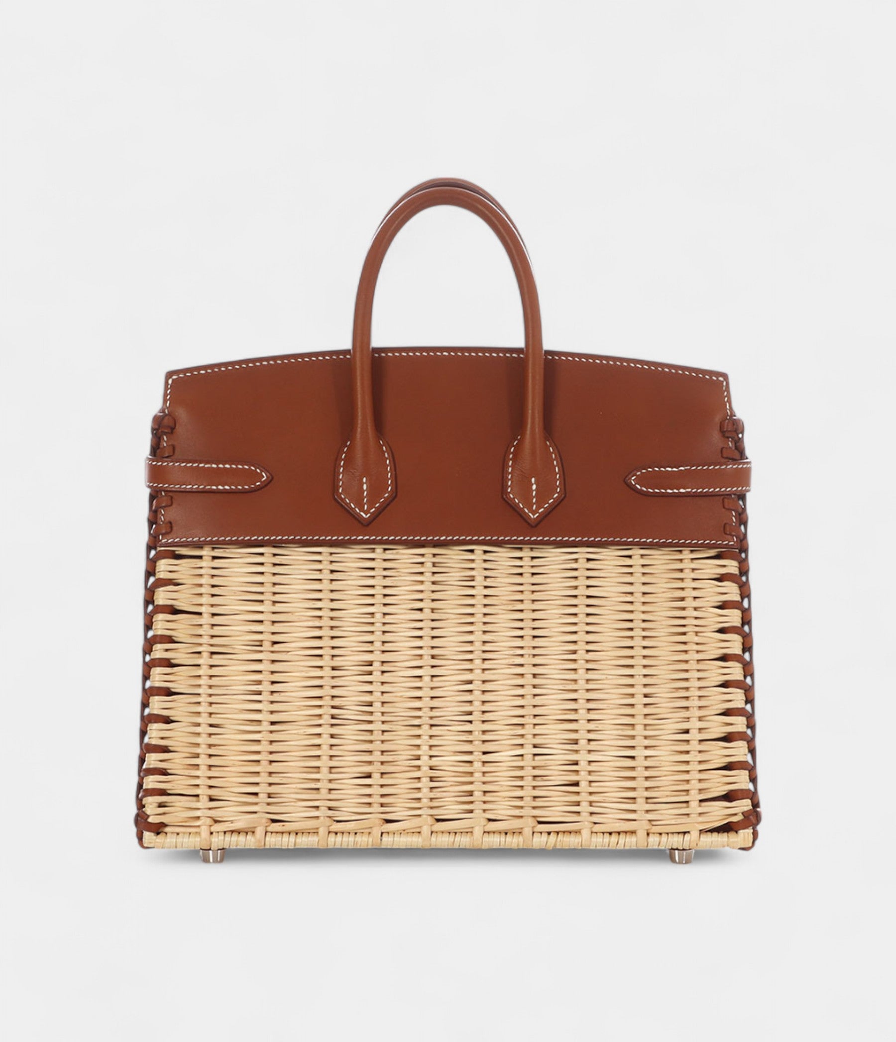 HermesNaturelWickerandFauveBareniaPicnicBirkin25PalladiumHardware_3_408b56e8-7552-40dc-9c9a-819bd3f254ca.jpg Hermès Naturel Wicker and Fauve Barenia Picnic Birkin 25 Palladium Hardware