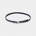 Hermès Navy Leather Belt Classic Sophistication in a Deep, Versatile Hue