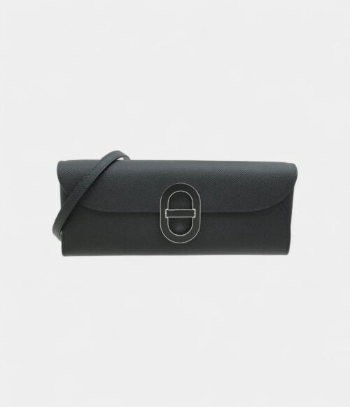 Hermes Noir Maillon To Go Wallet