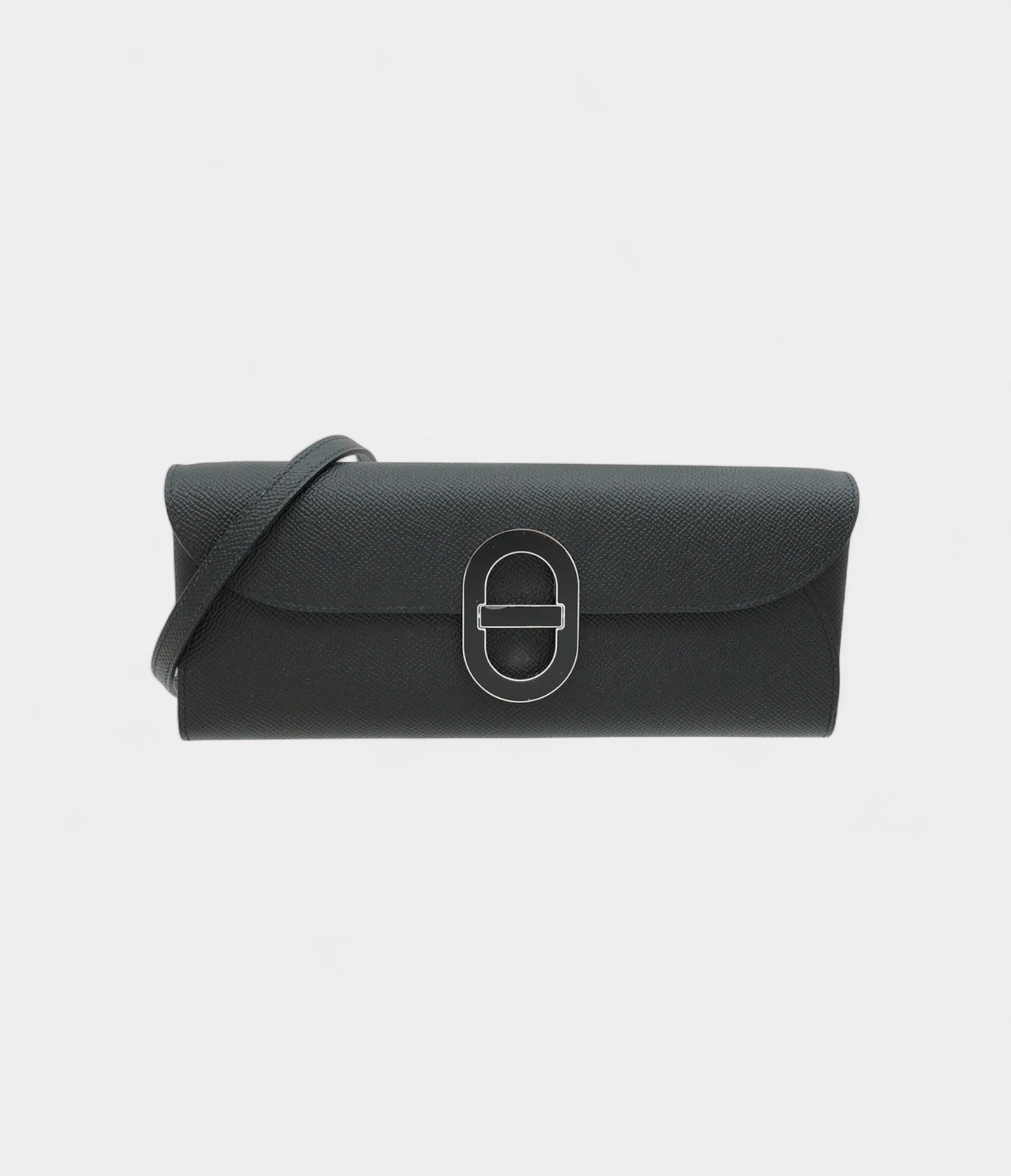 Hermes Noir Maillon To Go Wallet