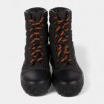 Hermès Nylon Combat Boots Rugged Strength Elevated Style