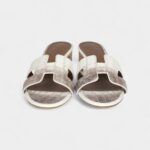 Hermès Oasis Sandal Himalaya Matte Niloticus Crocodile 37 EU