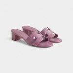 Hermès Oasis Sandals Bruyere - in Calfskin Leather