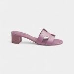 Hermès Oasis Sandals Bruyere - in Calfskin Leather