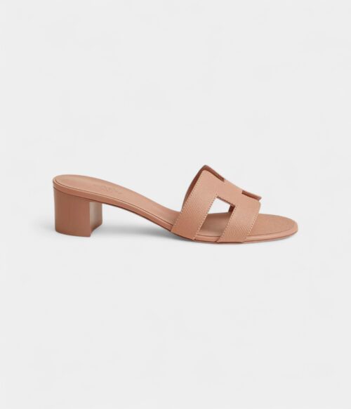 Hermès Oasis Sandals Epsom Calfskin Beige Pearl