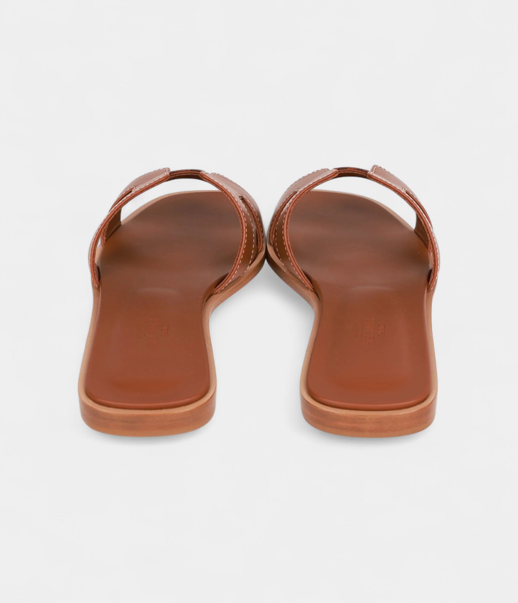 Hermès Oran Sandals Gold Box Calfskin 36