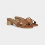 Hermès Oasis Sandals With Premium Calfskin Leather