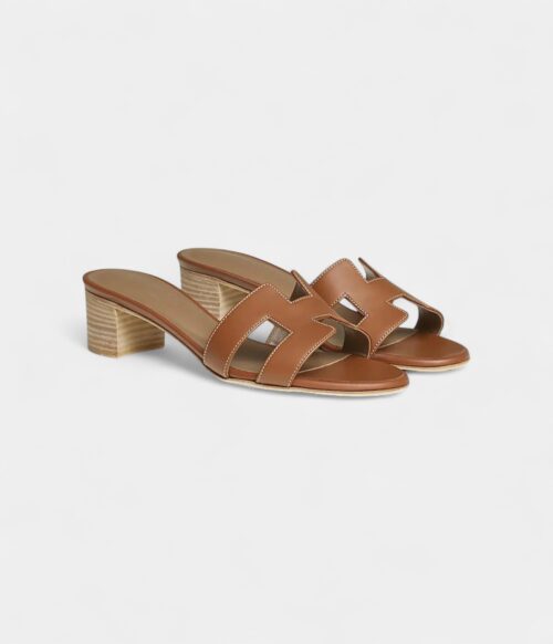 Hermès Oasis Sandals With Premium Calfskin Leather