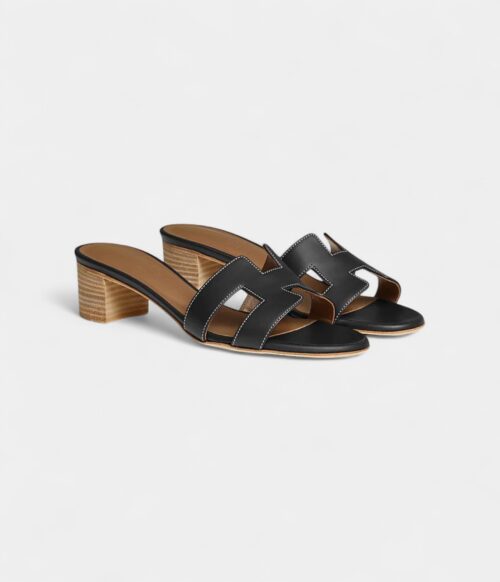 Hermès Oasis Sandals in Calfskin Leather