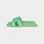 Hermès Oran Sandal Vert Promme Epsom 39 EU
