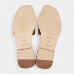 Hermès Oran Sandals Gold Box Calfskin 36.5