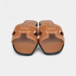 Hermès Oran Sandals Natural Veau Brode 39.5 EU