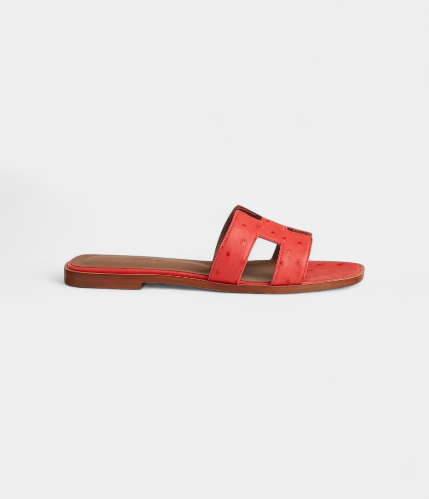 Hermès Oran Sandals Slide Slippers Women's Red