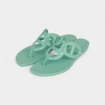 Hermès Oran Sandals White Box Calfskin 38 EU