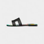 Hermès Oran Sandals for Slide Women – Black & Green