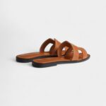 Hermès Oran Sandals for Women In Brown & Genuine Leather