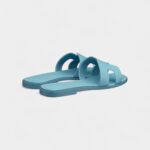 Hermès Oran Sandals for Women In Dorset Blue