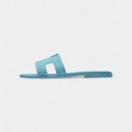 Hermès Oran Sandals for Women In Dorset Blue