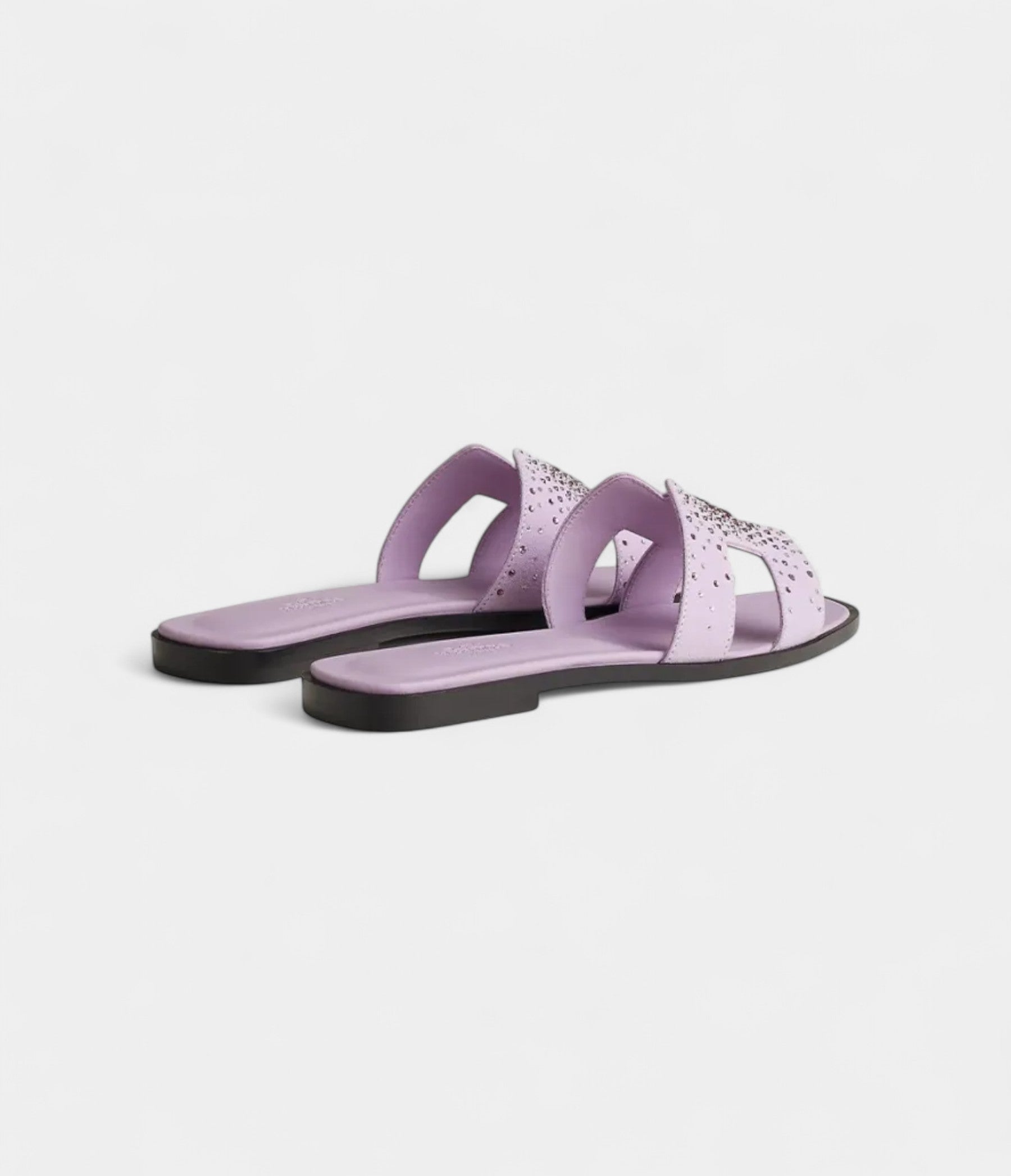 Hermès Oran Sandals for Women In Pastel Purple