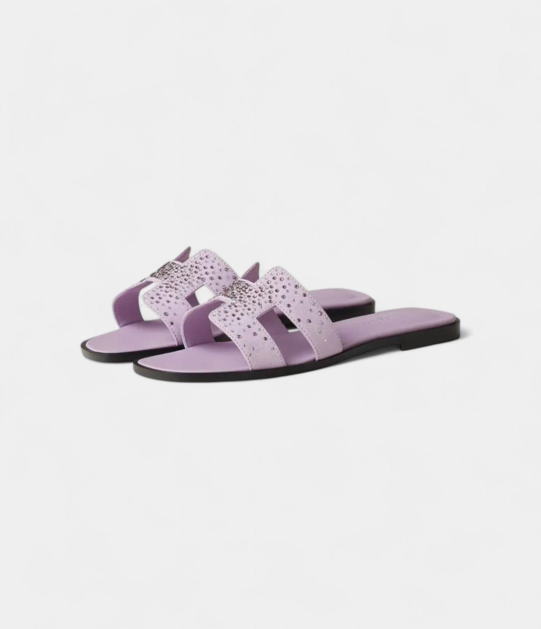 Hermès Oran Sandals for Women In Pastel Purple