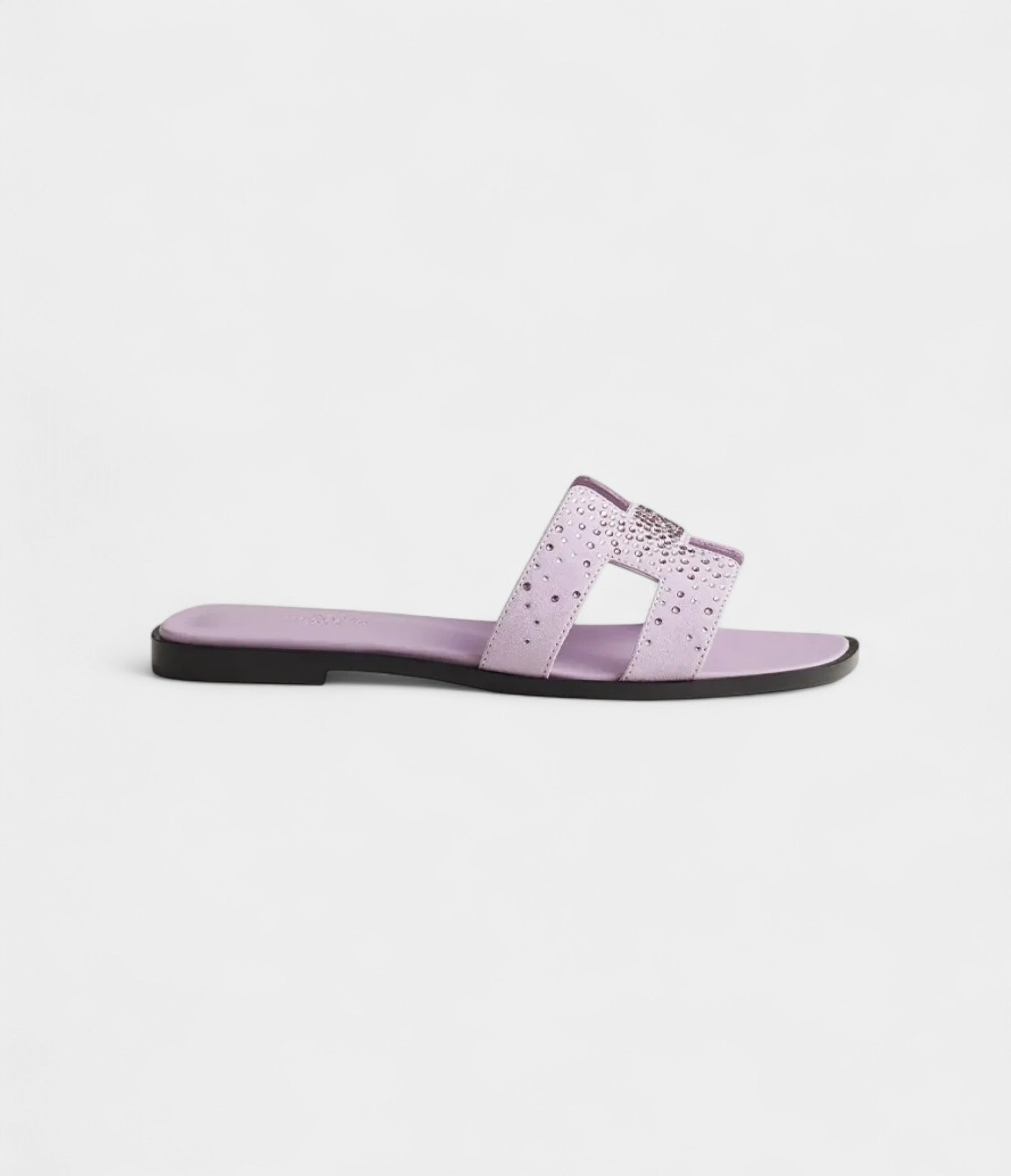 Hermès Oran Sandals for Women In Pastel Purple