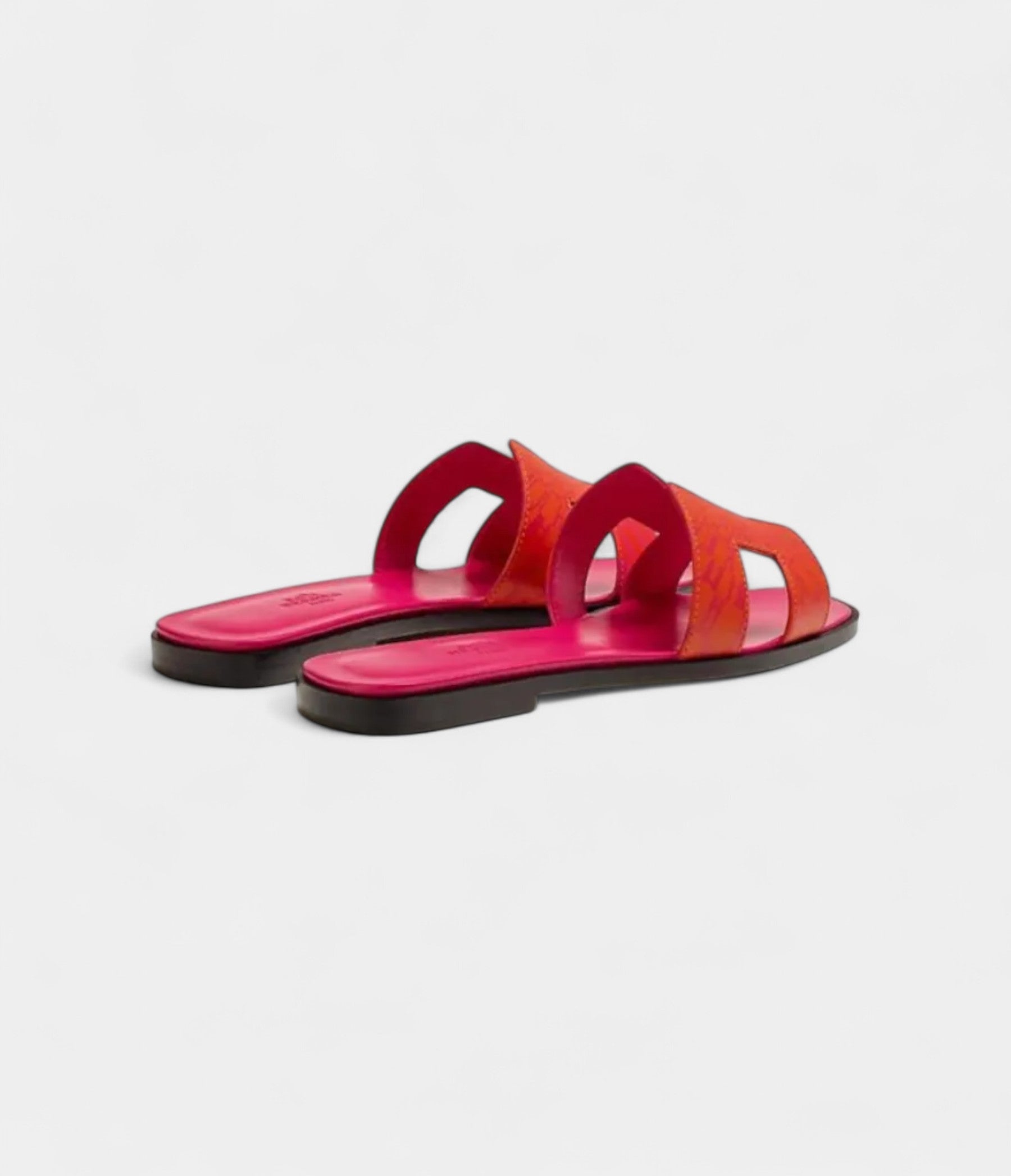 HermesOranSandalsforWomenInPink_OrangeLeather_1.jpg Hermès Oran Sandals for Women In Pink & Orange Leather