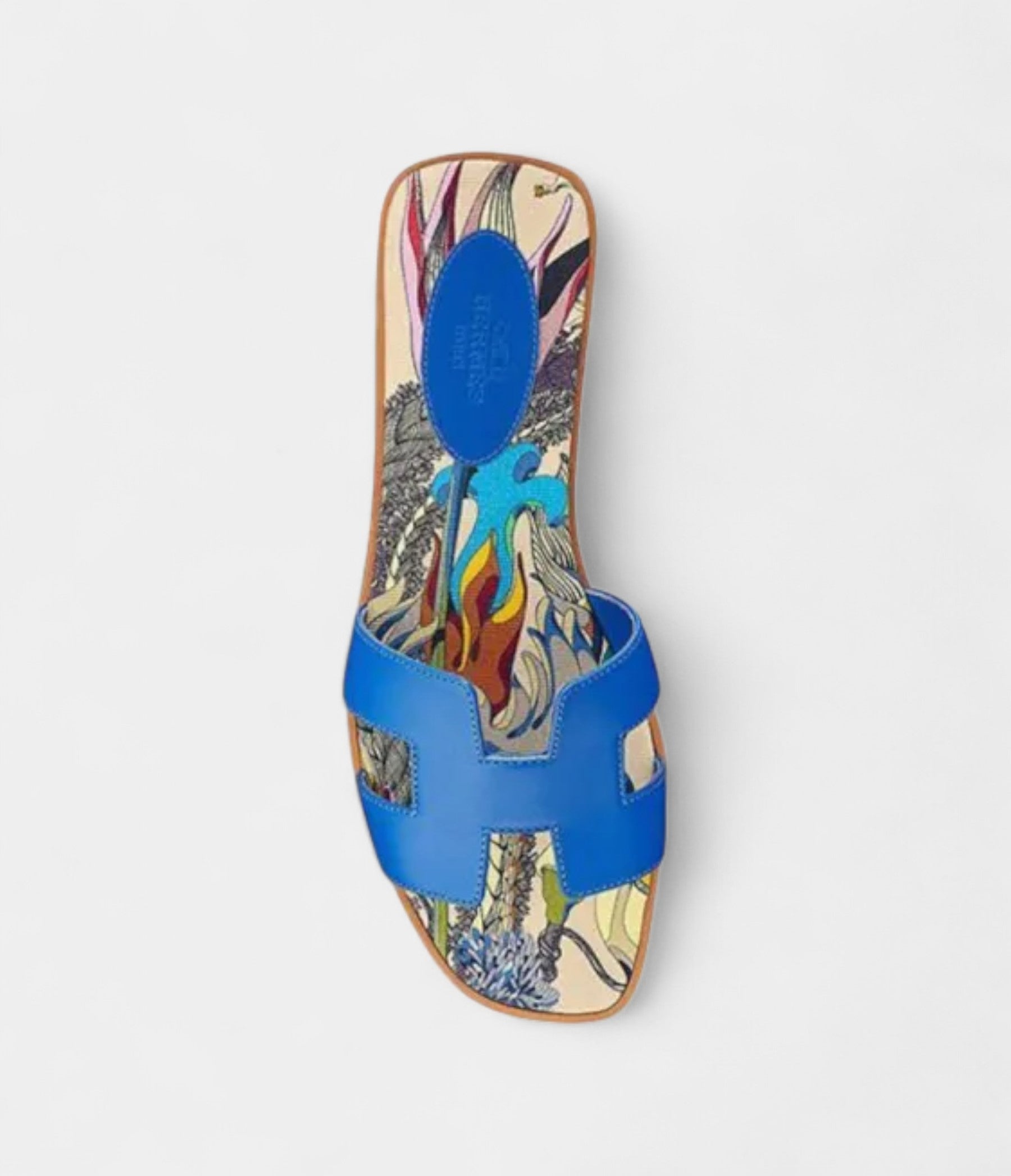 HermesOranSandalsforWomenInShanxiabaIslandBlue_1.jpg Hermès Oran Sandals for Women In Shanxiaba Island Blue