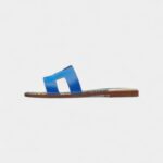 Hermès Oran Sandals for Women In Shanxiaba Island Blue
