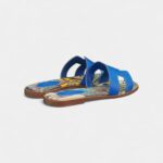 Hermès Oran Sandals for Women In Shanxiaba Island Blue