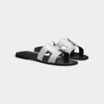 Hermès Oran Sandals for Women In Silver