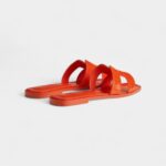 Hermès Oran Sandals for Women In Summer Abrasion-Resistant Orange