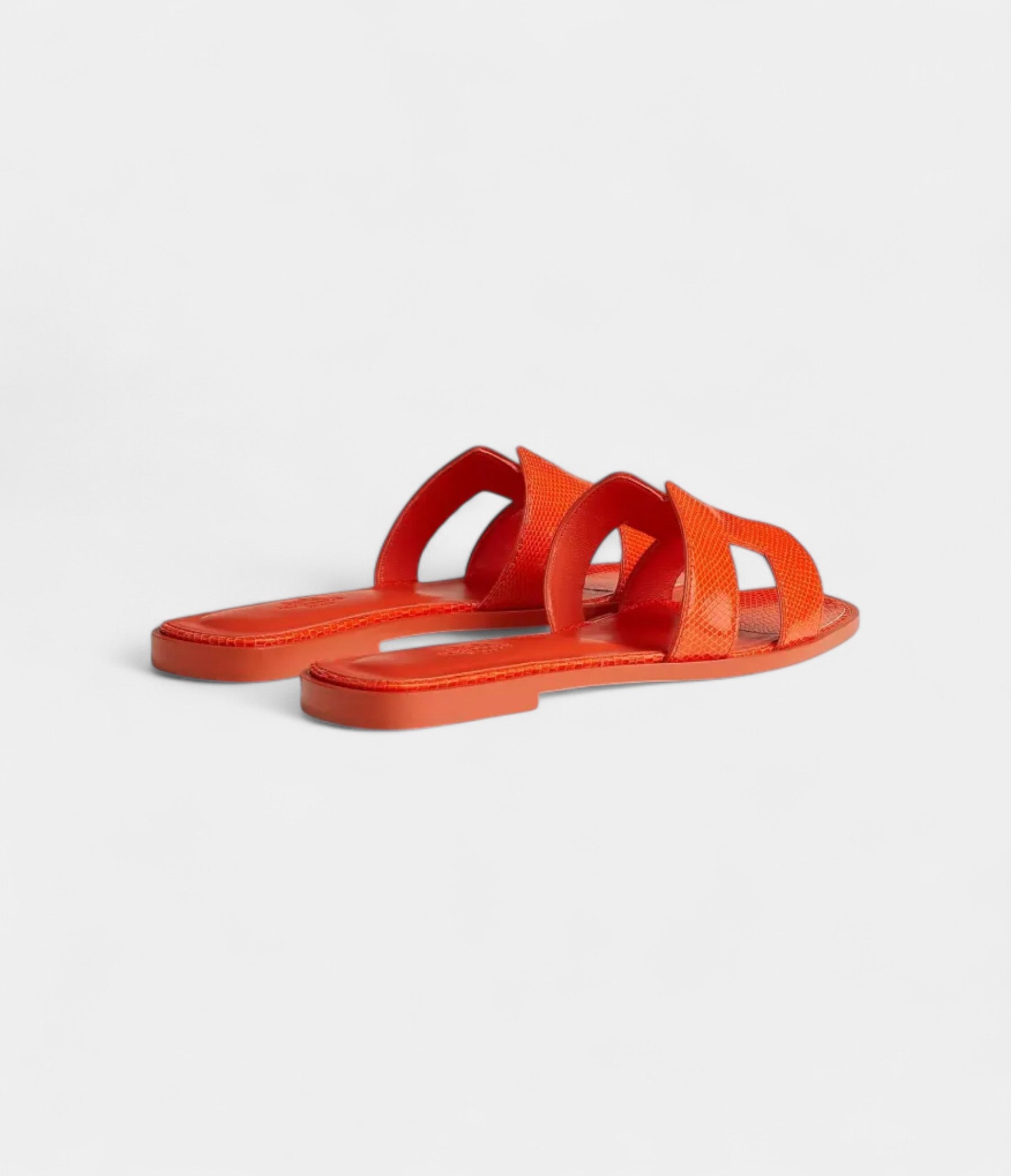 Hermès Oran Sandals for Women In Summer Abrasion-Resistant Orange
