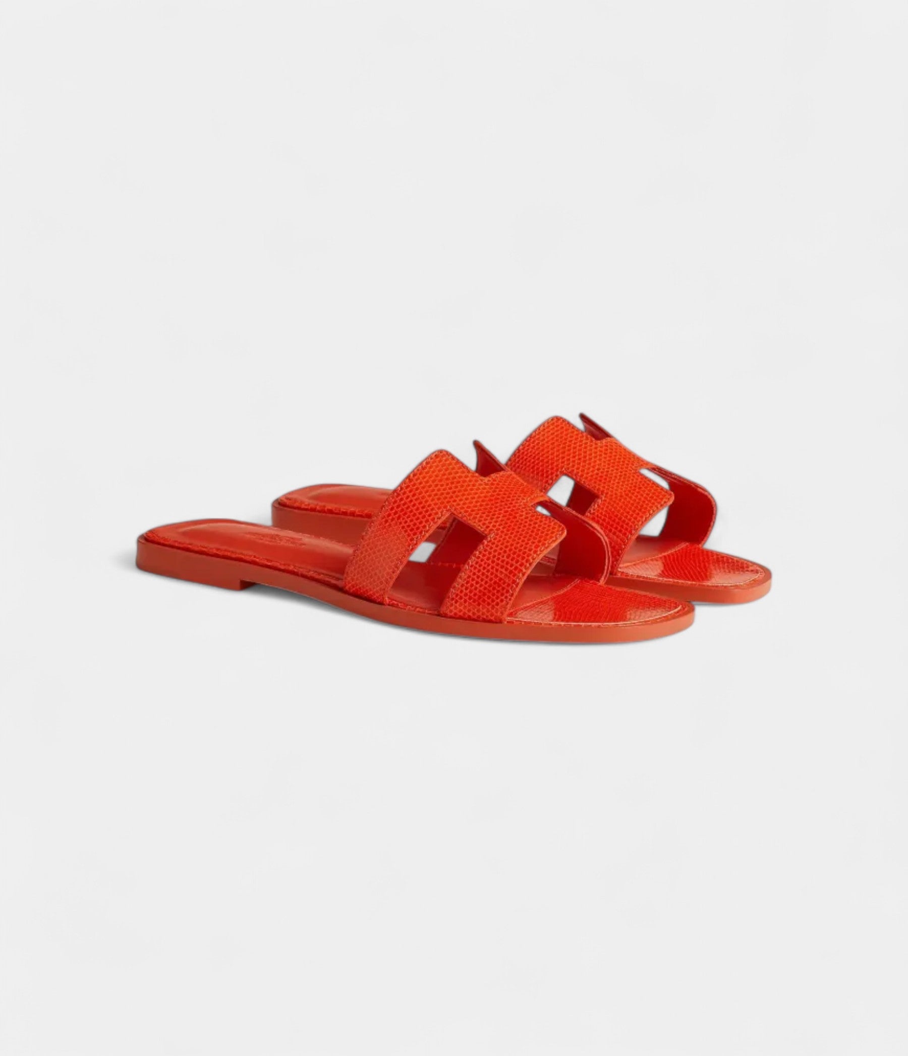 Hermès Oran Sandals for Women In Summer Abrasion-Resistant Orange