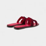 Hermès Oran Sandals for Women In Summer Edition Red & Pink