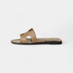 Hermès Oran Sandals for Women In Summer Edition in Camel Brown