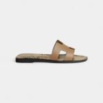 Hermès Oran Sandals for Women In Summer Edition in Camel Brown